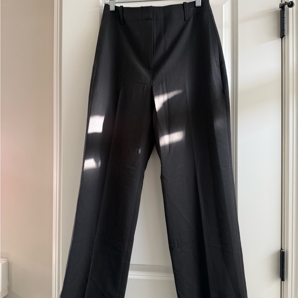 Banana Republic Black Wide Leg Pants 4P